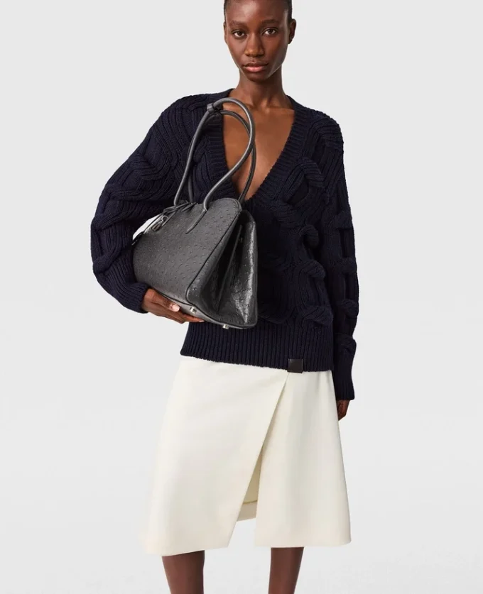 Tailored Satin Midi Skirt Tailored Satin Midi Skirt