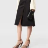 Tailored Satin Midi Skirt Tailored Satin Midi Skirt