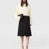 Tailored Satin Midi Skirt Tailored Satin Midi Skirt