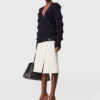 Tailored Satin Midi Skirt Tailored Satin Midi Skirt