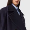 Tie-Belt Cropped Peacoat Jacket Tie-Belt Cropped Peacoat Jacket