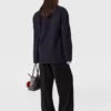 Tie-Belt Cropped Peacoat Jacket Tie-Belt Cropped Peacoat Jacket