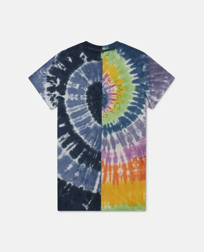 Tie-Dye Graphic T-Shirt Dress Tie-Dye Graphic T-Shirt Dress