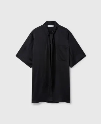 Tie Neck Mini Dress