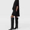 Tie Neck Mini Dress Tie Neck Mini Dress