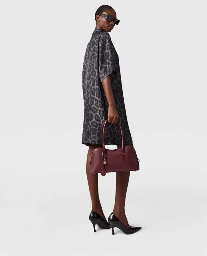 Tie Neck Mini Dress