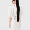 Tie Neck Mini Dress