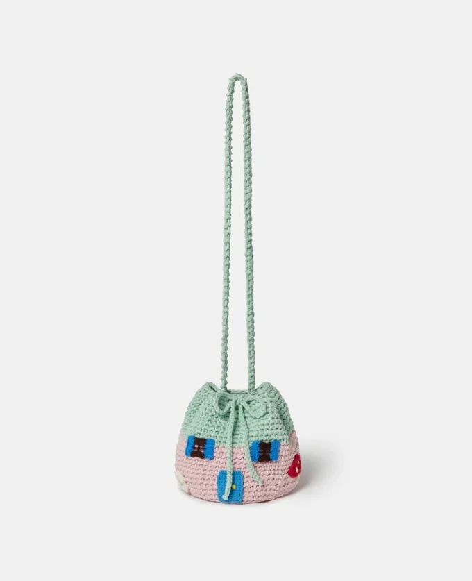 Toadstool House Crocheted Crossbody Bag Toadstool House Crocheted Crossbody Bag