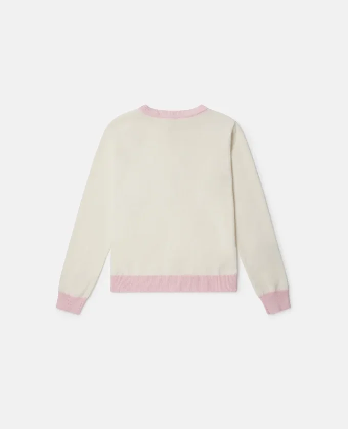 Toadstool Knitted Crewneck Cardigan Toadstool Knitted Crewneck Cardigan