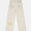 Tonal Straight-Leg Denim Jeans