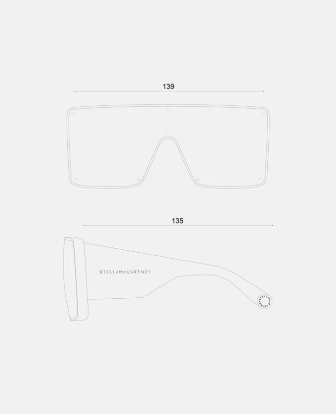 Translucent Square Sunglasses Translucent Square Sunglasses