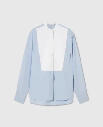 Tuxedo Bib Poplin Shirt