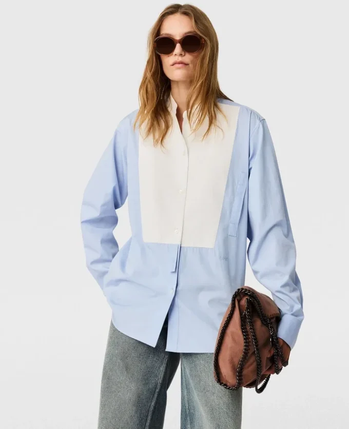 Tuxedo Bib Poplin Shirt Tuxedo Bib Poplin Shirt