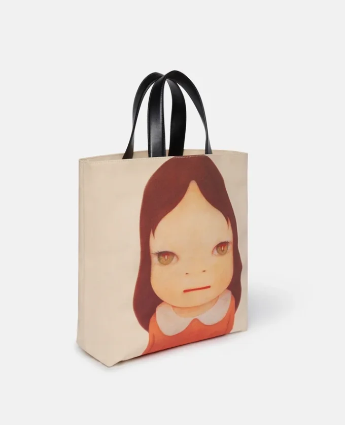 Twins I Print Cotton Canvas Tote Bag Twins I Print Cotton Canvas Tote Bag