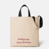 Twins I Print Cotton Canvas Tote Bag Twins I Print Cotton Canvas Tote Bag