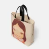 Twins I Print Cotton Canvas Tote Bag Twins I Print Cotton Canvas Tote Bag