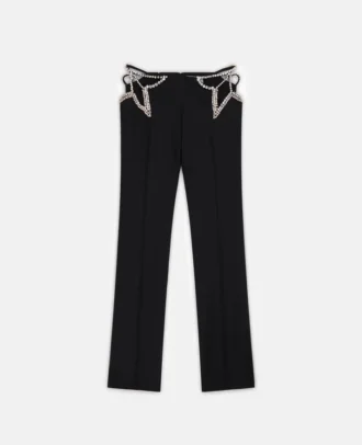 Ultra Low Rise Diamanté Star Trousers