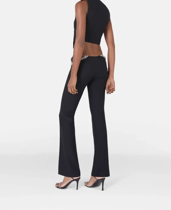 Ultra Low Rise Diamanté Star Trousers Ultra Low Rise Diamanté Star Trousers