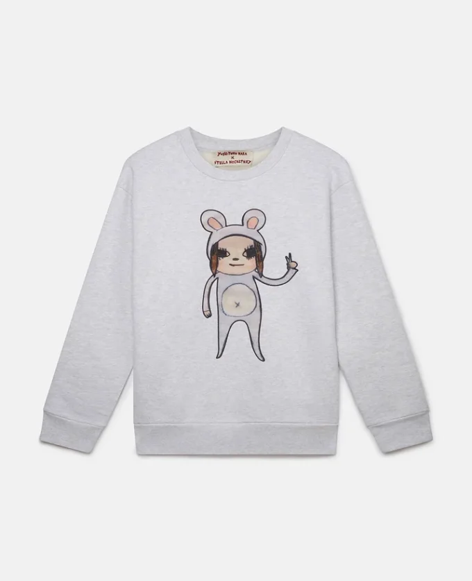 Untitled Bunny Girl Embroidered Sweatshirt Untitled Bunny Girl Embroidered Sweatshirt