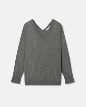 V-Neck Long Sleeved Sweater
