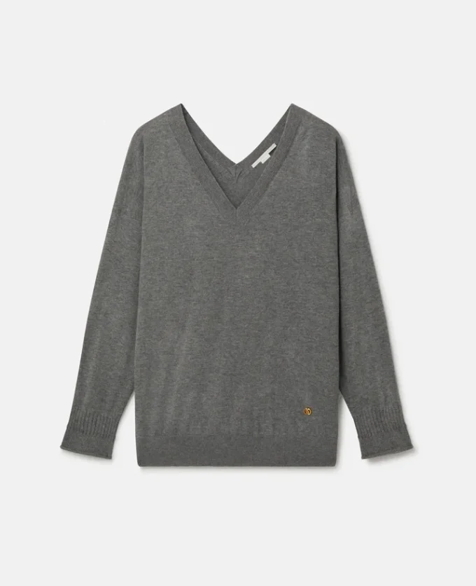 V-Neck Long Sleeved Sweater V-Neck Long Sleeved Sweater