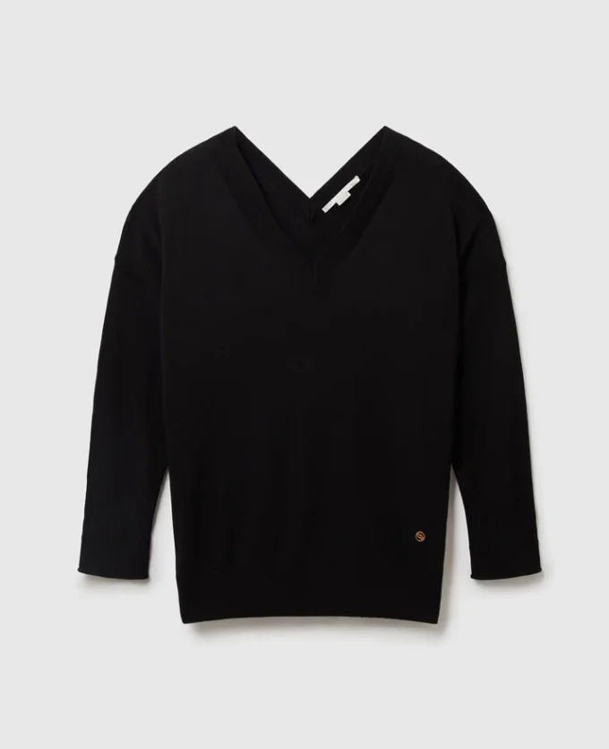 V-Neck Long Sleeved Sweater V-Neck Long Sleeved Sweater