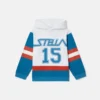 Varsity Logo Print Hoodie Varsity Logo Print Hoodie