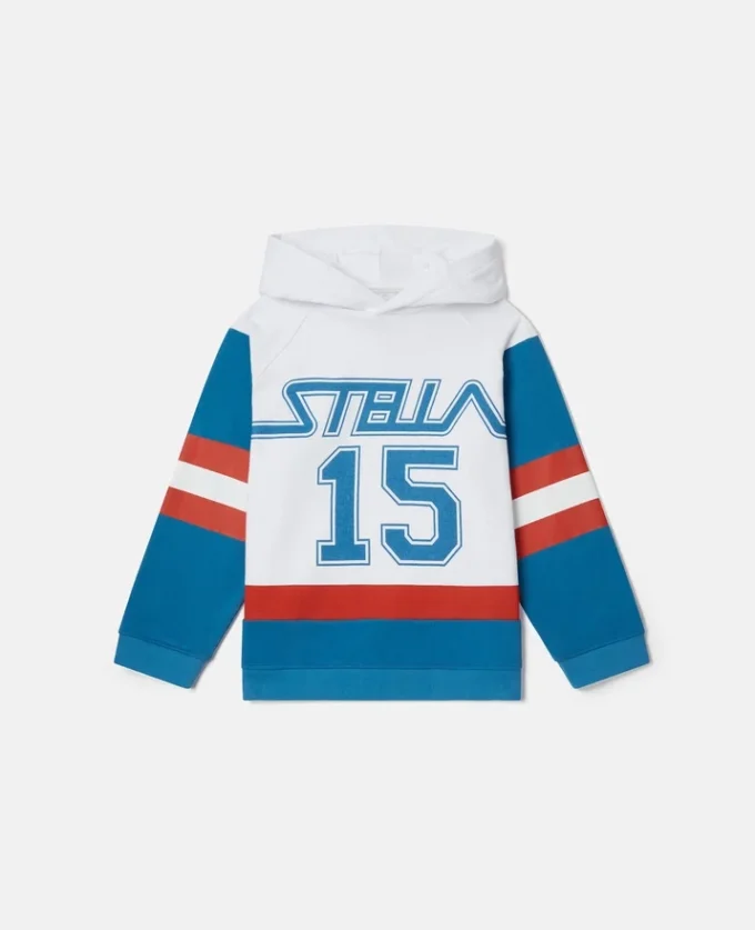 Varsity Logo Print Hoodie Varsity Logo Print Hoodie