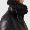 Vegan Shearling Belted Jacket Vegan Shearling Belted Jacket