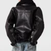 Vegan Shearling Belted Jacket Vegan Shearling Belted Jacket