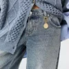 Vintage Wash Wide-Leg Jeans Vintage Wash Wide-Leg Jeans