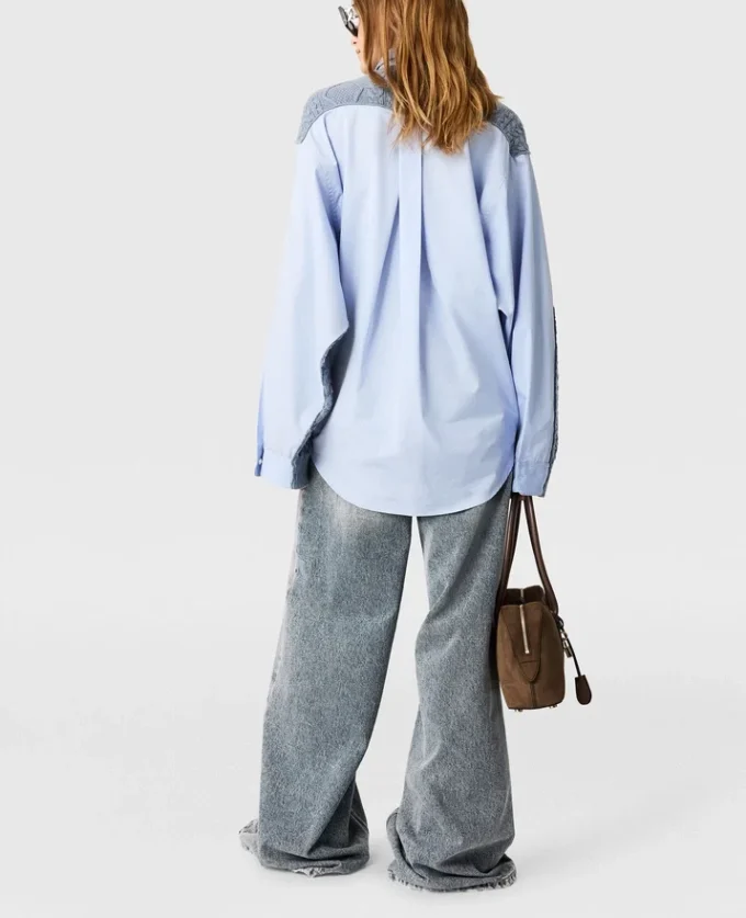 Vintage Wash Wide-Leg Jeans Vintage Wash Wide-Leg Jeans
