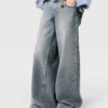 Vintage Wash Wide-Leg Jeans Vintage Wash Wide-Leg Jeans