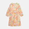 Watercolour Rainbow Print Skater Dress Watercolour Rainbow Print Skater Dress