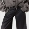 Waxed-Finish Straight-Leg Denim Jeans Waxed-Finish Straight-Leg Denim Jeans