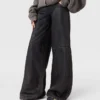 Waxed-Finish Straight-Leg Denim Jeans Waxed-Finish Straight-Leg Denim Jeans