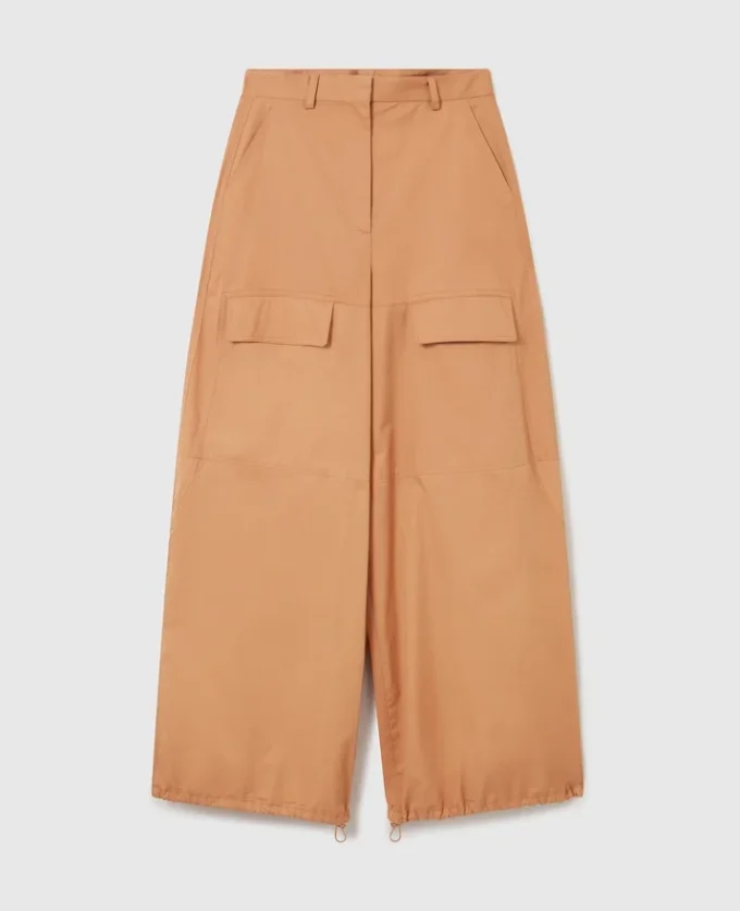 Wide-Leg Cargo Trousers Wide-Leg Cargo Trousers