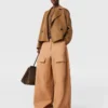 Wide-Leg Cargo Trousers Wide-Leg Cargo Trousers