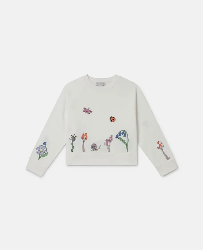 Woodland Friends Cropped Sweater Woodland Friends Cropped Sweater