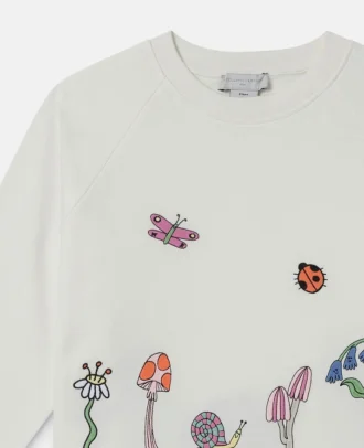 Woodland Friends Cropped Sweater