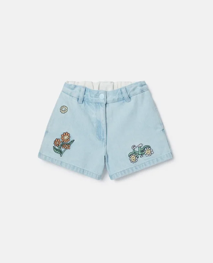 Woodland Friends Denim Shorts Woodland Friends Denim Shorts