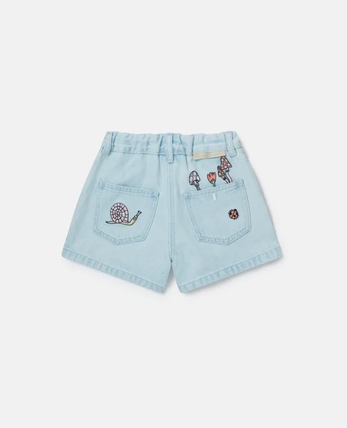 Woodland Friends Denim Shorts Woodland Friends Denim Shorts