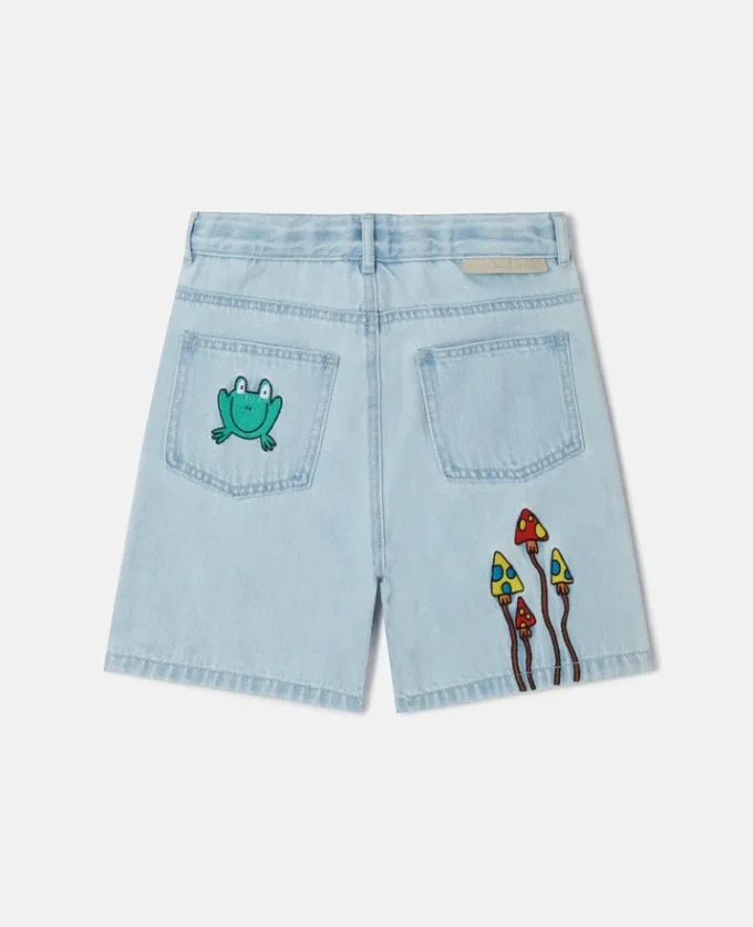 Woodland Friends Denim Shorts Woodland Friends Denim Shorts