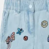 Woodland Friends Elasticated Denim Shorts
