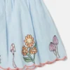 Woodland Friends Elasticated Scalloped-Trim Skirt Woodland Friends Elasticated Scalloped-Trim Skirt