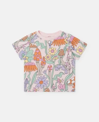 Woodland Print Crewneck T-Shirt