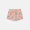 Woodland Print Drawstring Shorts