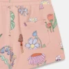 Woodland Print Drawstring Shorts