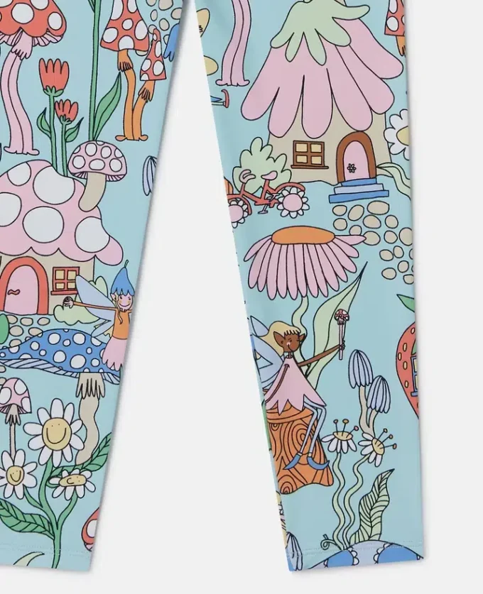 Woodland Print Elasticated Leggings Woodland Print Elasticated Leggings