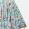 Woodland Print Pleated Skirt Woodland Print Pleated Skirt